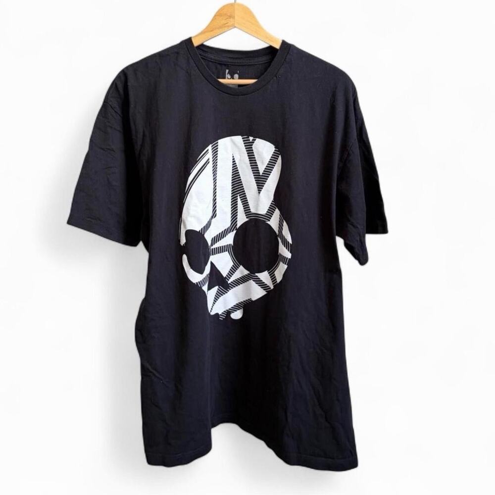 Skullcandy Y2K Emo Skater Men’s XL Baggy Skeleton Music Logo Tee